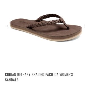 COBIAN BETHANY BRAIDED PACIFICA WOMEN'S SANDALS